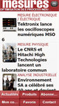 Mobile Screenshot of mesures.com